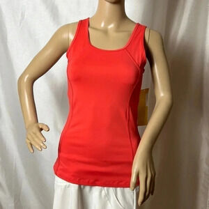 LOLE PROFILE coral tank top  with side pocket ,LOLE logo , activewear
